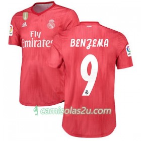 Camisolas de Futebol Real Madrid BENZEMA 11 Equipamento 3ª 2018/19 Manga Curta